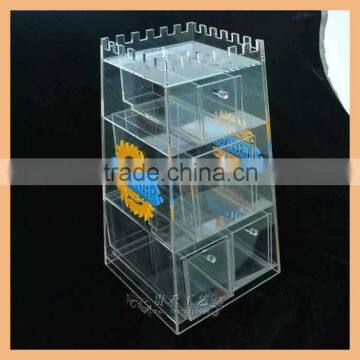 transparent acrylic display box commercial equipment