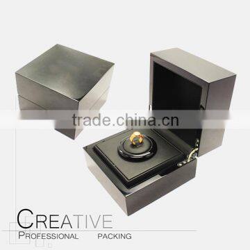 Customized Luxury wooden ring jewelry box