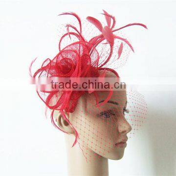 Beautiful Red fascinator