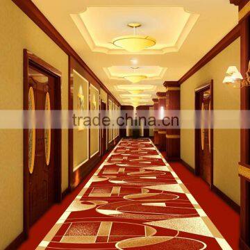 Wilton Corridor Carpet for Hotel, Machine Made Cut Pile Wilton Carpet for Hotel photo-3
