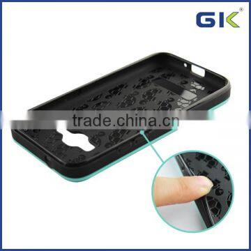 [GGIT] New Turtle Grain 2 in 1 TPU+PC Phone Case For Samsung Galaxy J1 J120 Cover photo-2