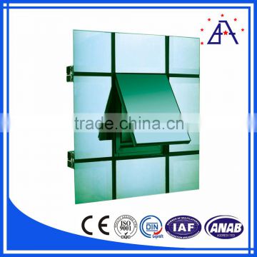 Aluminium Frame with Glass Panel Manufacturer