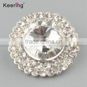 Fancy crystal rhinestone buttons for garments WBK-1481