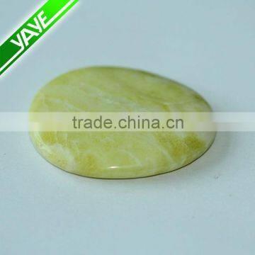 Wholesale Gemstone Lemon Worry Stone as Father's Day Gifts