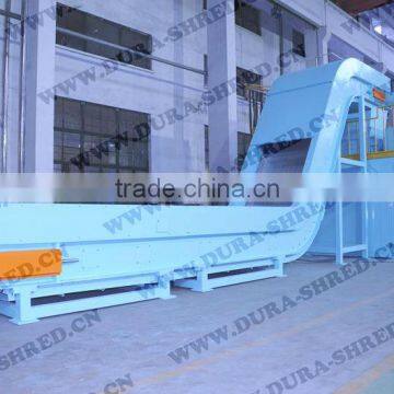 fully automatic and low noise scrap metal recycling machine