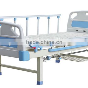 Factory sale high quality flat medical manual bed manual hospital bed