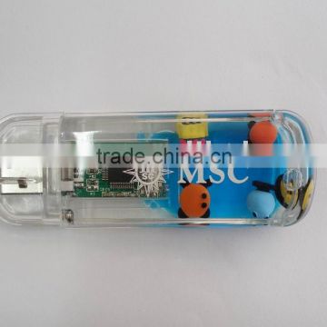 liquid usb flash memory driver