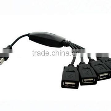 4 Port High Speed USB 1.1 2.0 Adapter Black Electronics Usb Hub Octopus photo-4