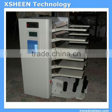 5. digital paper collator machine, paper collating machine XH-I 10 trays