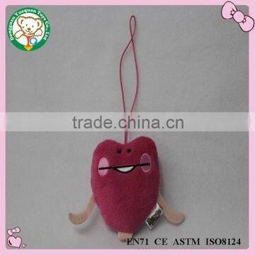 Top quality keychain 2015 promotion gift plush toys free sample