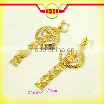 FH-T260 African golden earring jewelry