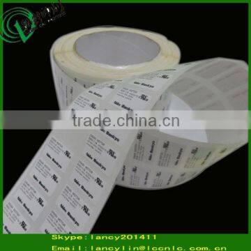 Good quality print paper permanent shipping label, sticky shipping label on a roll
