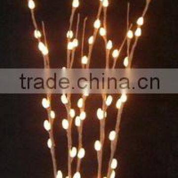 led pussy willow decorative lights