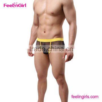 Accept Paypal Sexy Mesh Mens Boxer Briefs photo-5