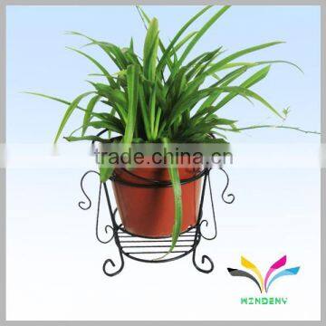 Flower Pots and Planter Hold Beautiful Iron Antique Wrought Iron Plant Stand photo-3