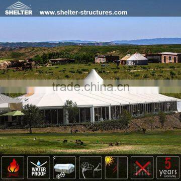 12m High Peak Hexagonal Tent photo-2