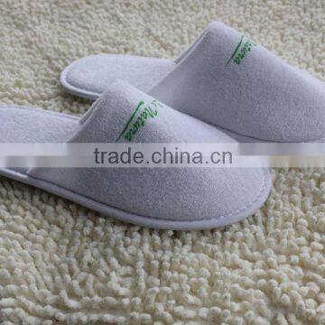 cheap close toe hotel terry slippers