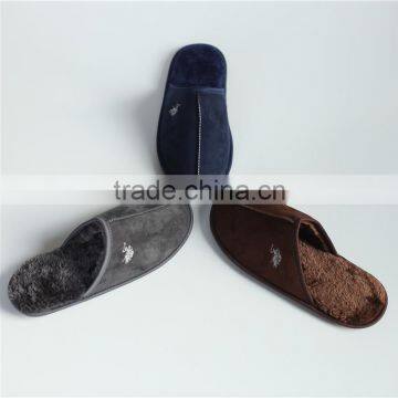 Comfortable Man Felt Slipper With Logo photo-3