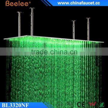 Online Shopping Bathroom Luxurious 20 Inch Rainfall Led Shower Head photo-3