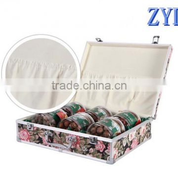 Multifunctional and portable small metal case for three bottles ZYD-LX0723