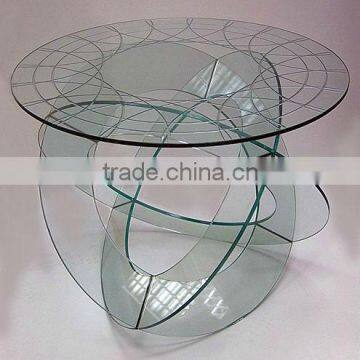 tempered glass coffee table