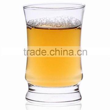 circular shape 100ml shot cheap glass cup