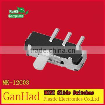 Mini waterproof slide switch