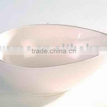 Melamine special oval salad bowl