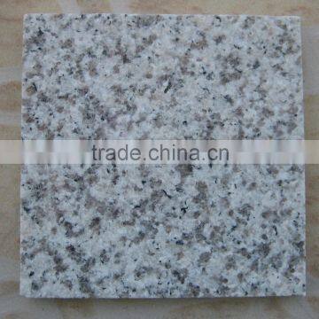 Flamed G655 Granite Pavers White with Grey Dots