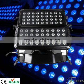 72x10w Rgbw 4in1 LED wall washer outdoor led lighting