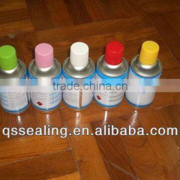 small tinplate cans with valve for air freshener/paint/