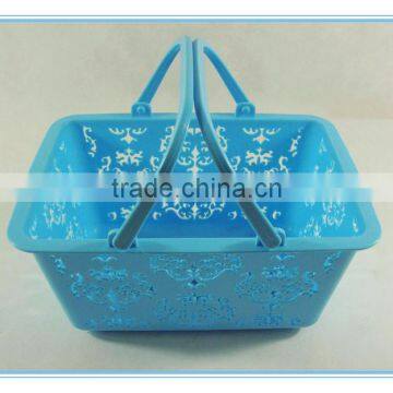 plastic storage basket