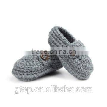 Wholesale Baby Handmade Crochet Shoes Supplier for 1-10 months old S-0016