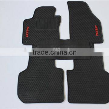 Heavy Duty Rubber Car Floor Mats 5pc Front Rear in Black All Weather for VW PASSAT photo-2