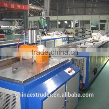Pvc Wpc Lesco Ecological Wood Plastic Ceiling Floor Production Line photo-4