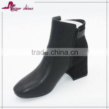 Young Lady Fashion Ankle Boots Women Leather Boots photo-3