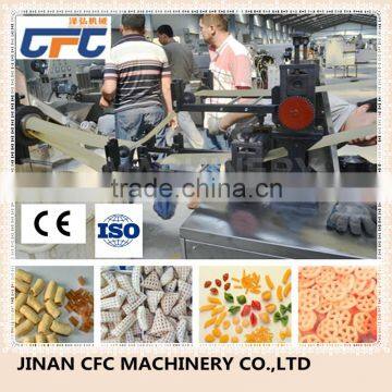 3D Frying Bugle Pellet Snacks Production Line