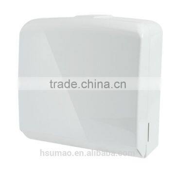 2015 new premium white wall mounted tissue dispenser