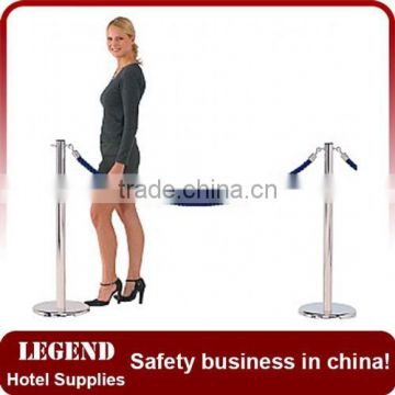 Alibaba china Velvet rope and stand,Post Stanchion