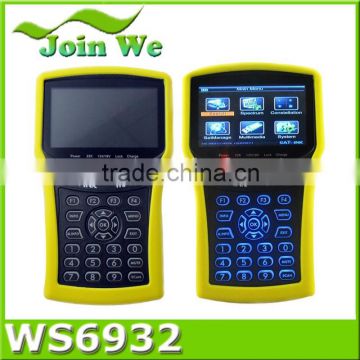 Digital Satlink Satellite HD Meter Finder WS-6932 With Spectrum 4.3 Inch LCD Screen Satellite Signal Finder ws6932