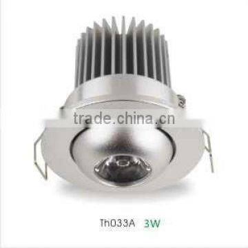 1*3W LED downlight lamp