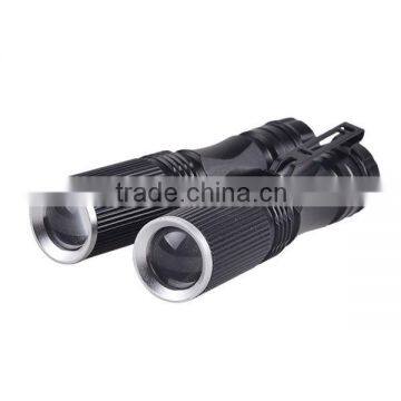 Premium Quality Graded Anti-Sliding Design 240 lm Zoomable Mini LED High Power Flashight photo-2