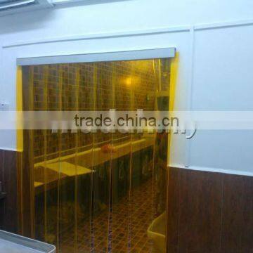 PVC Yellow Tint Curtain