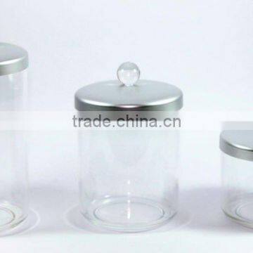 Clear Cotton Ball ,Q-tip Holder/Canister/Dispenser Set