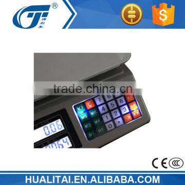 25kg digital weighing scale weight scale printer with keypad light