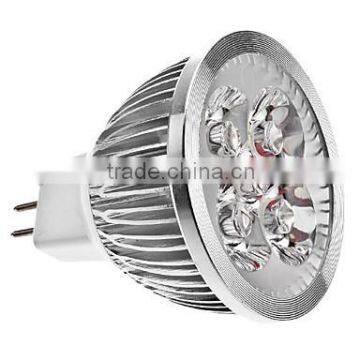 MR16(GU5.3) 4.5W 270LM 3000K Warm White Light LED Spot Bulb (12V)