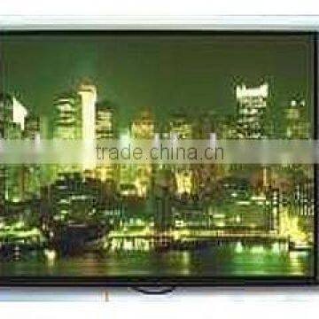 84 Inch Matte White Projection Wall Mount Manual Screen with self-locking