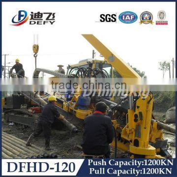 cheap price 120T soil/rock HDD drilling rig machine DFHD-120 Crawler Mounted