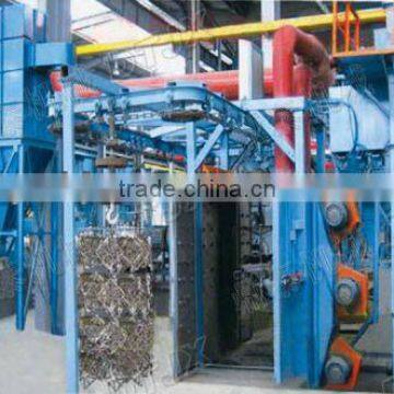 Q58 series piled and released type shot blasting machine