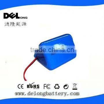 12v 2600mah rechargeable battery pack 18650